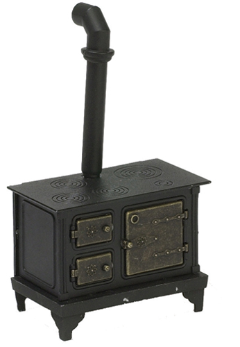 Black Metal Stove